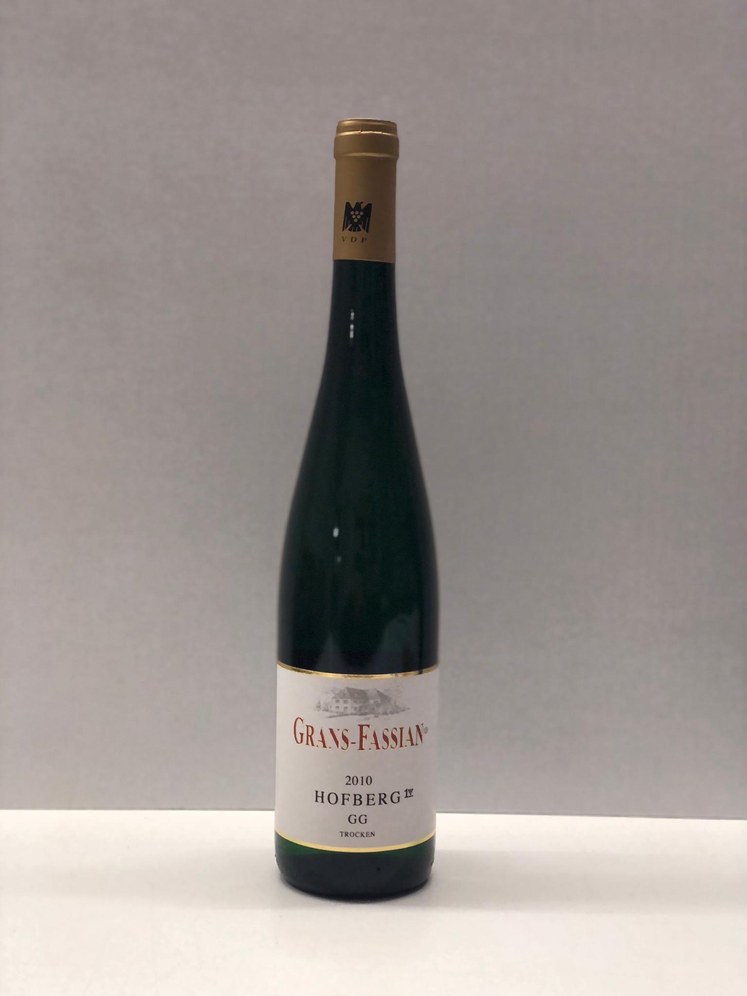 Hofberg Grosses Gewächs, 2010