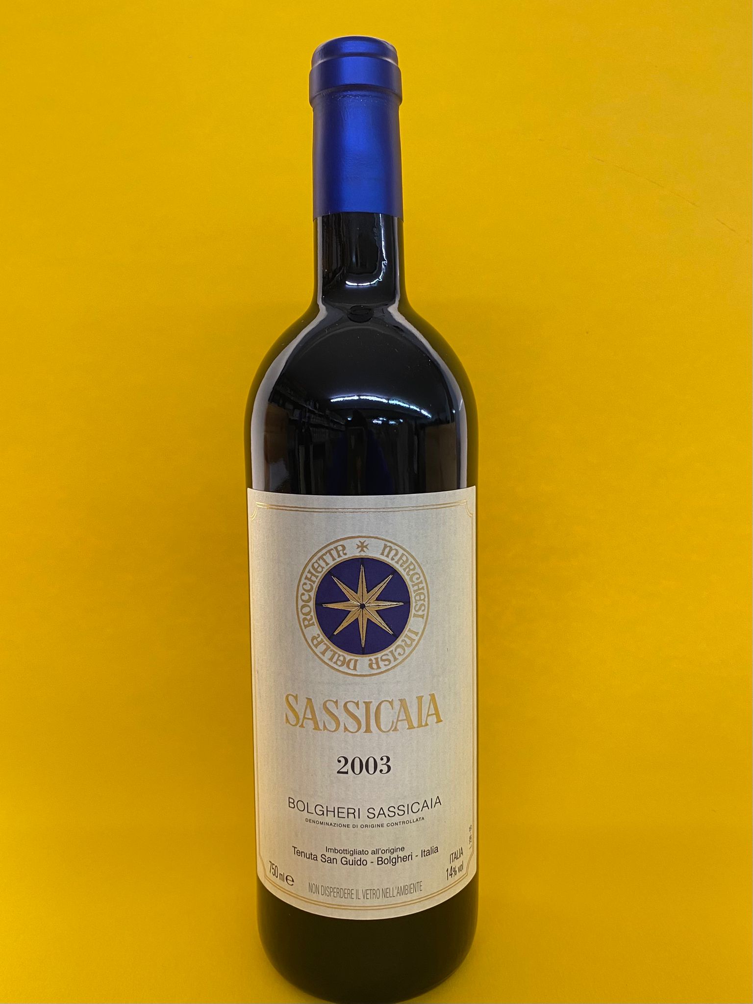 Sassicaia, 2003