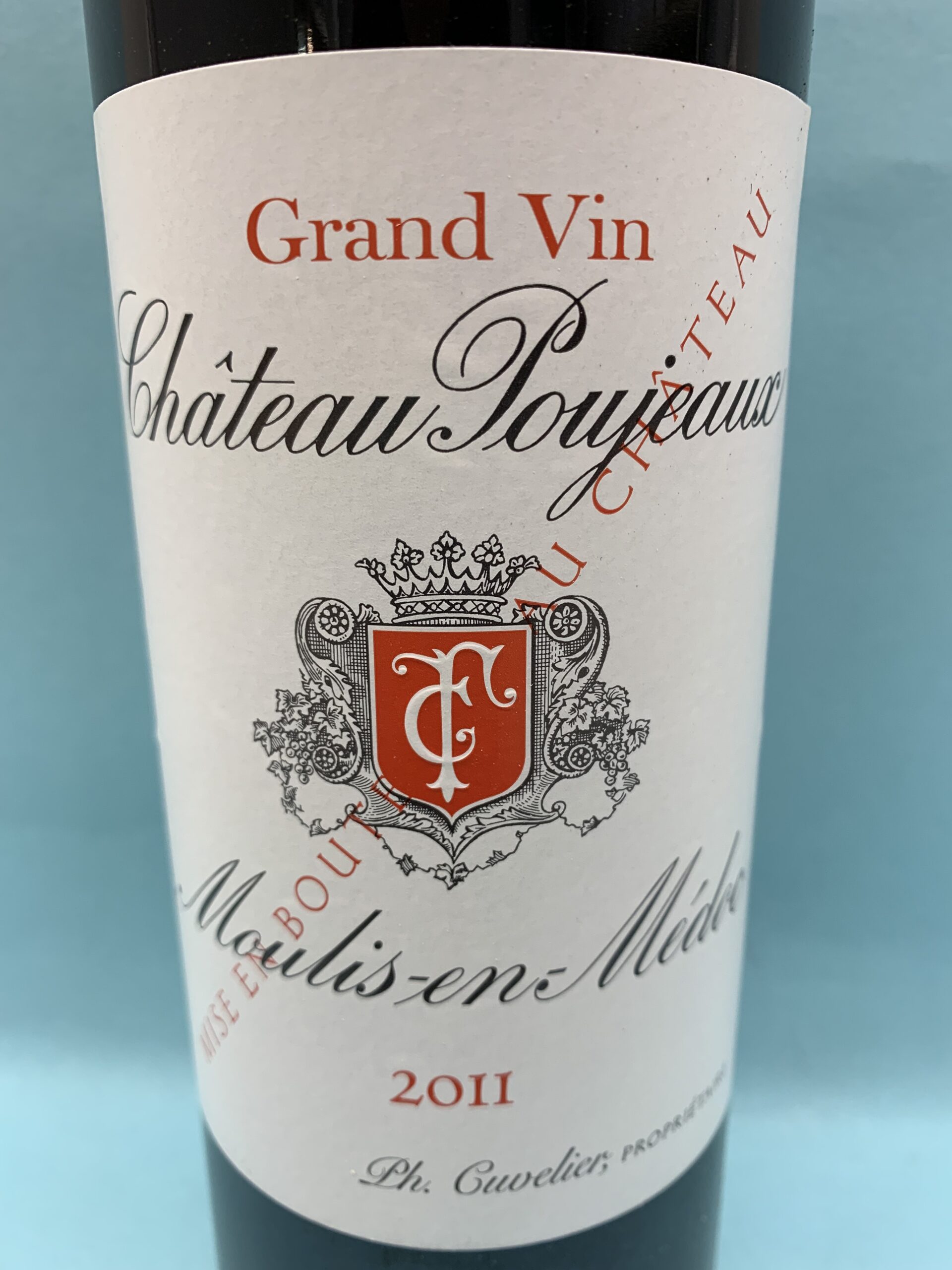 Chateau Poujeaux, 2011, 6 Fl. in OHK – Bild 2