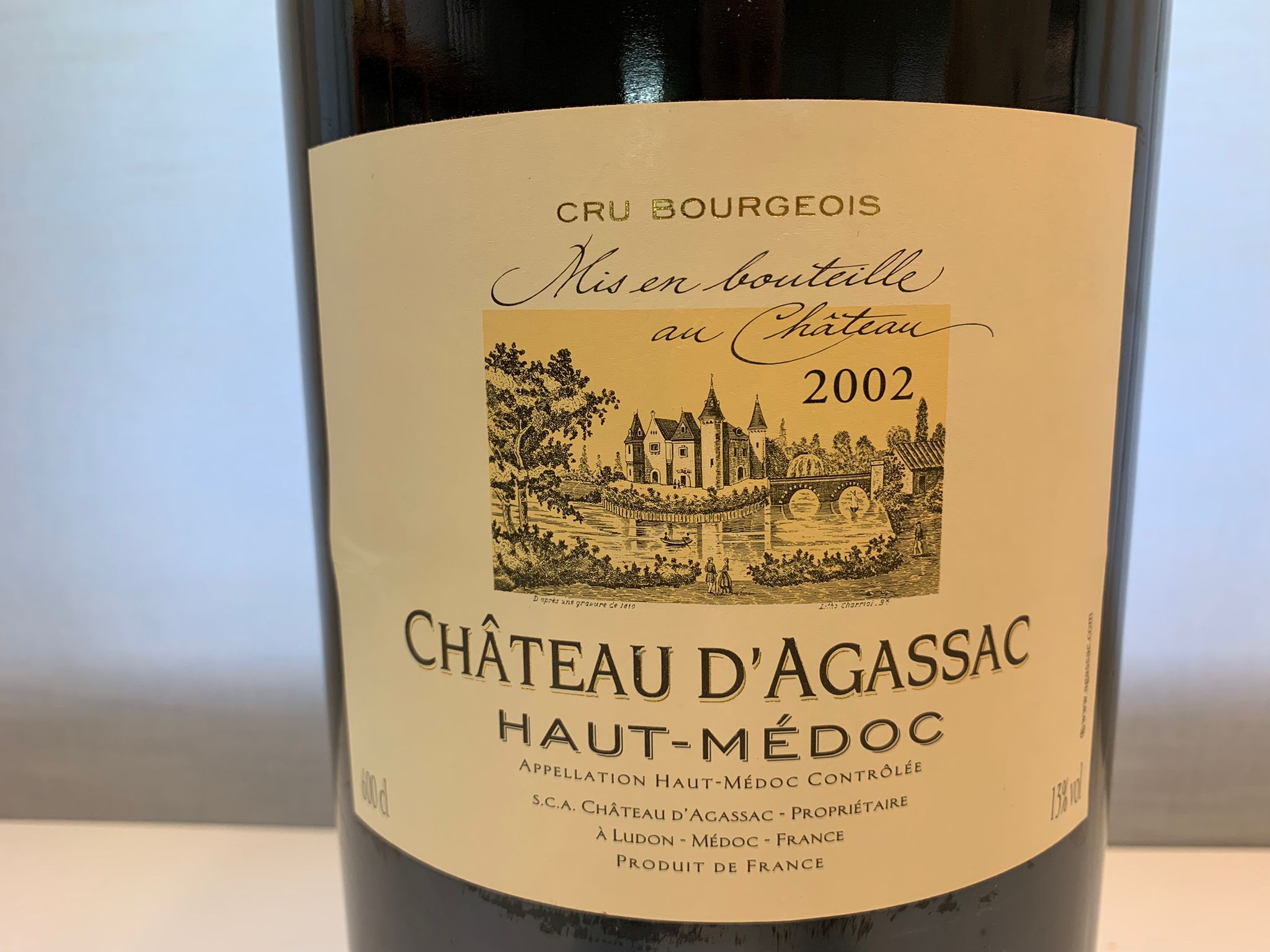 Chateau d'Agassac 2002, 1 Imperial OHK – Bild 2