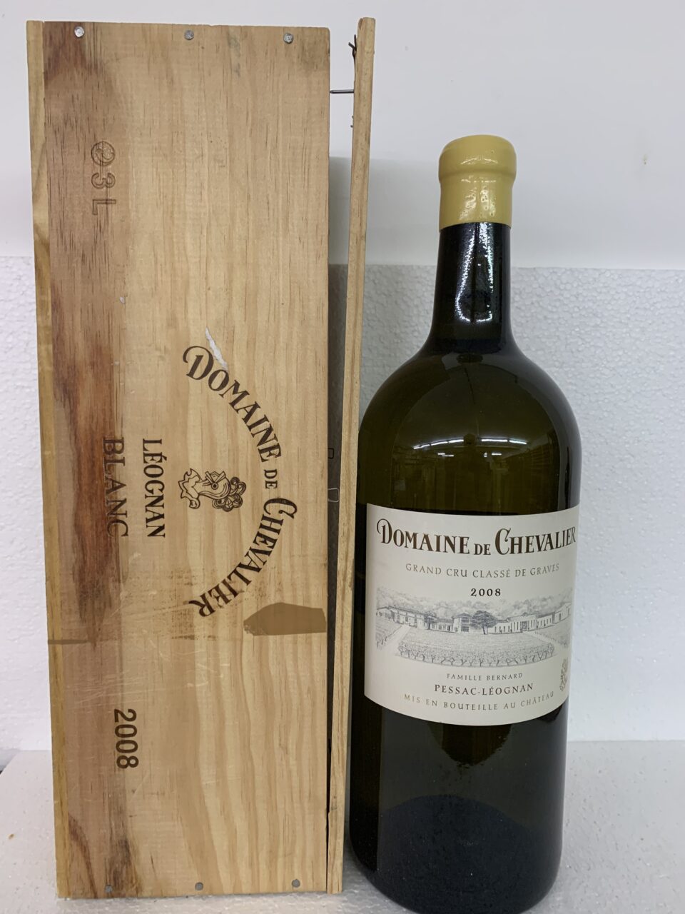 Domaine de Chevalier blanc, 2008 Doppelmagnum OHK – Bild 2