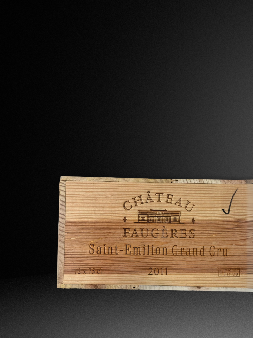 Chateau Faugeres, 2011 12 Fl. OHK