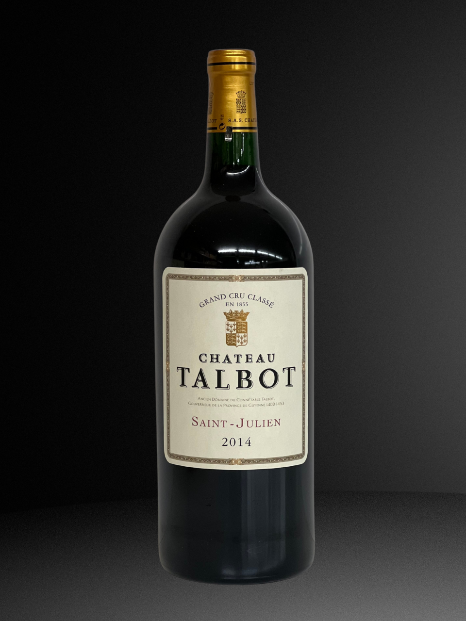 Chateau Talbot, 2014 3 Doppelmagnum OHK