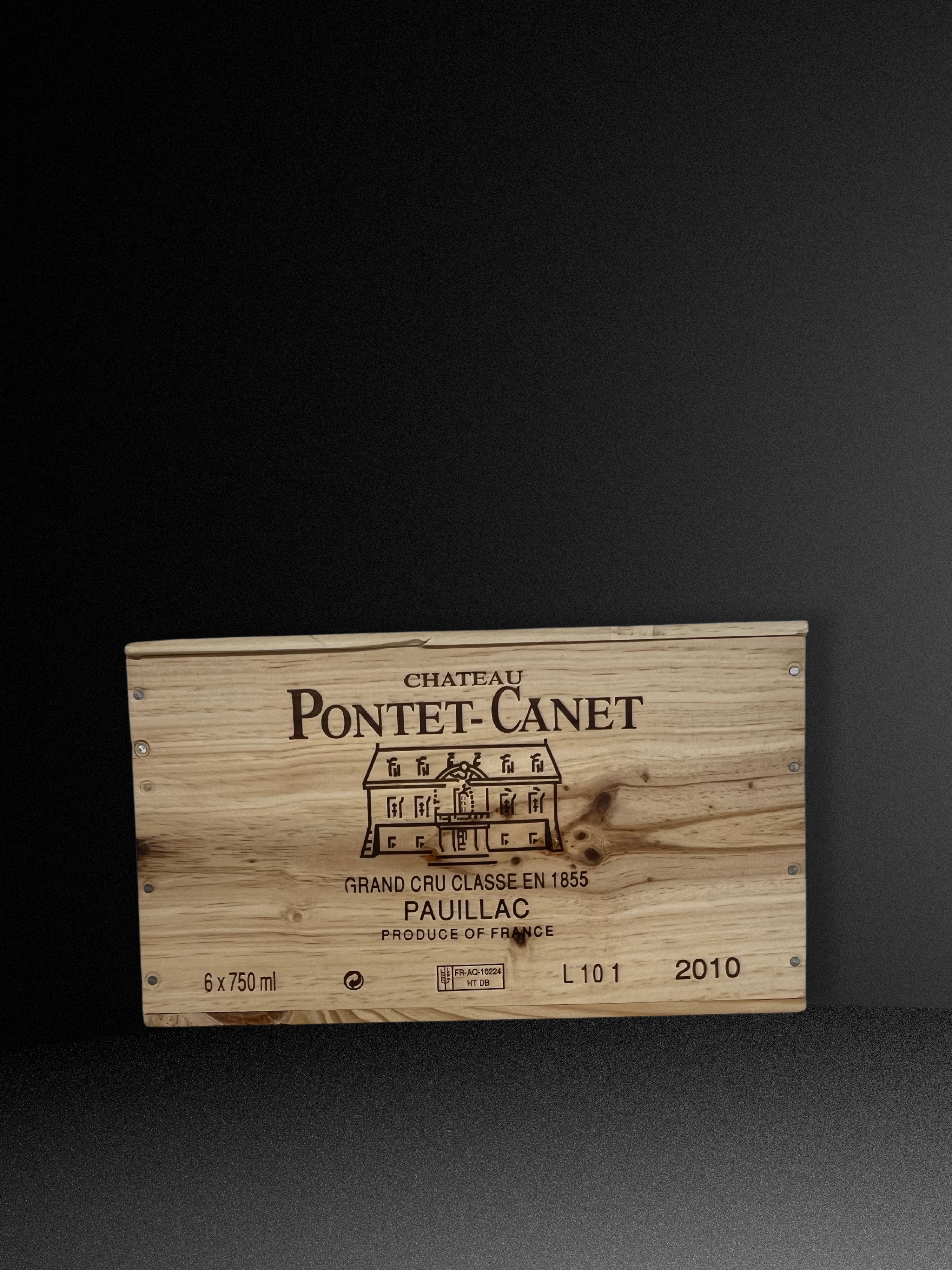 Chateau Pontet Canet, 2010 6 Fl. OHK
