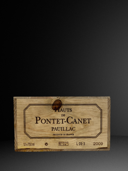 Hauts de Pontet Canet, 2009 12 Fl. OHK
