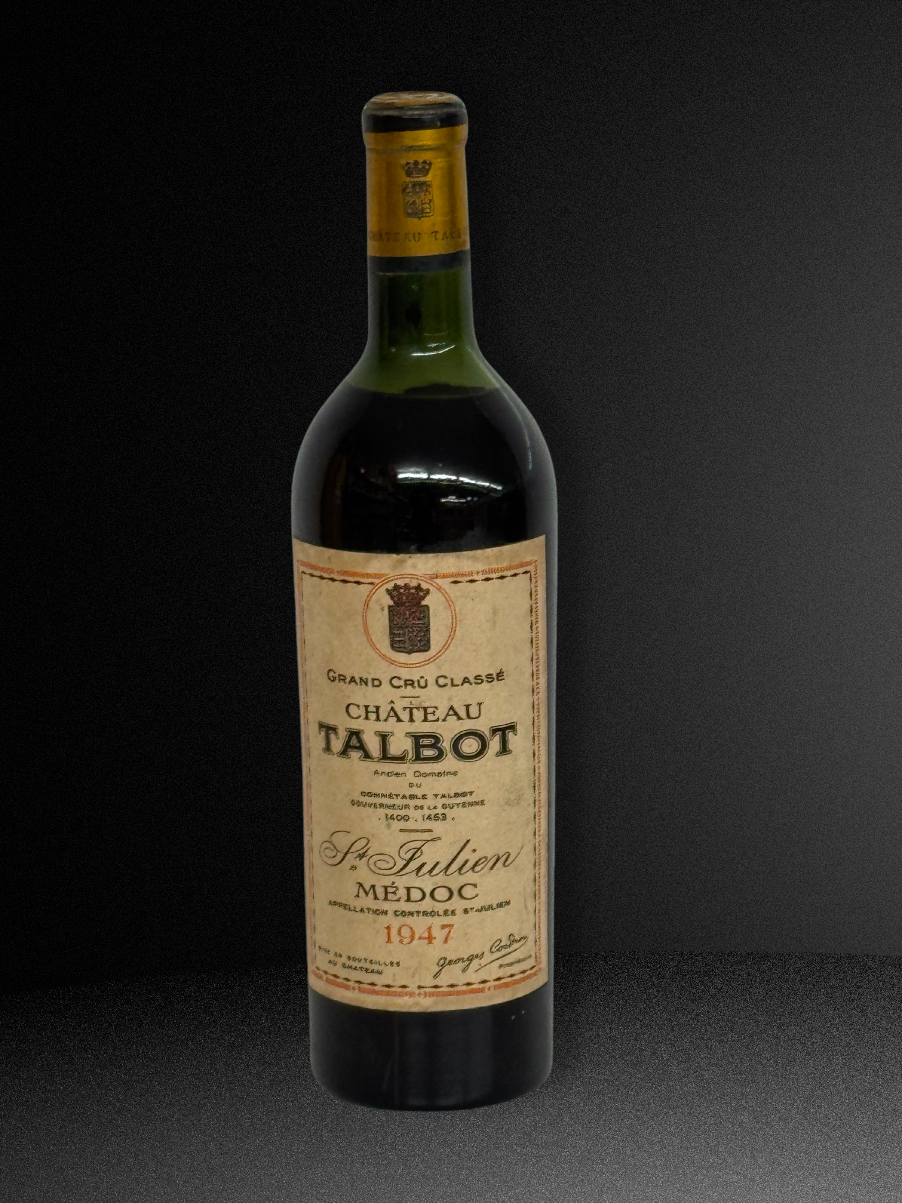 Chateau Talbot, 1947