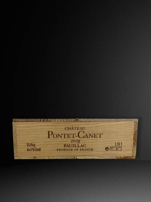 Chateau Pontet Canet, 2018 6 Fl. OHK