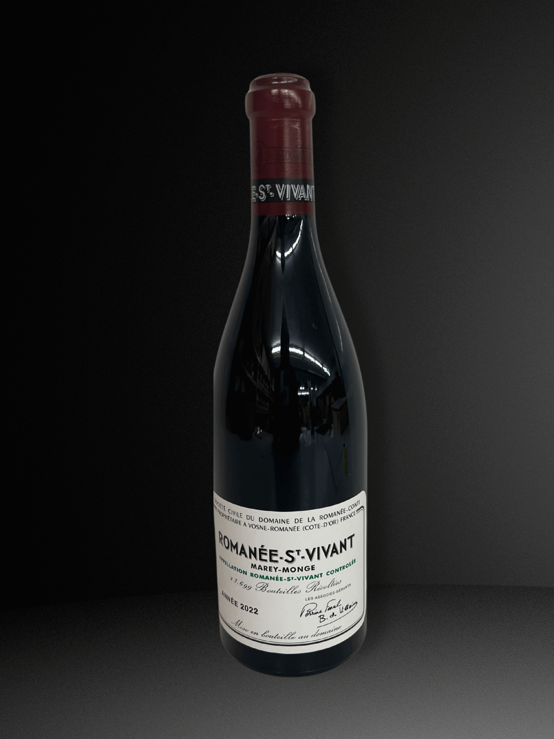 ROMANEE-ST-VIVANT 2022 Marey-Monge 空瓶 【公式通販】