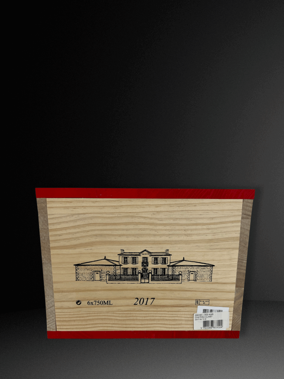 Chateau Clinet, 2017 6 Fl. OHK