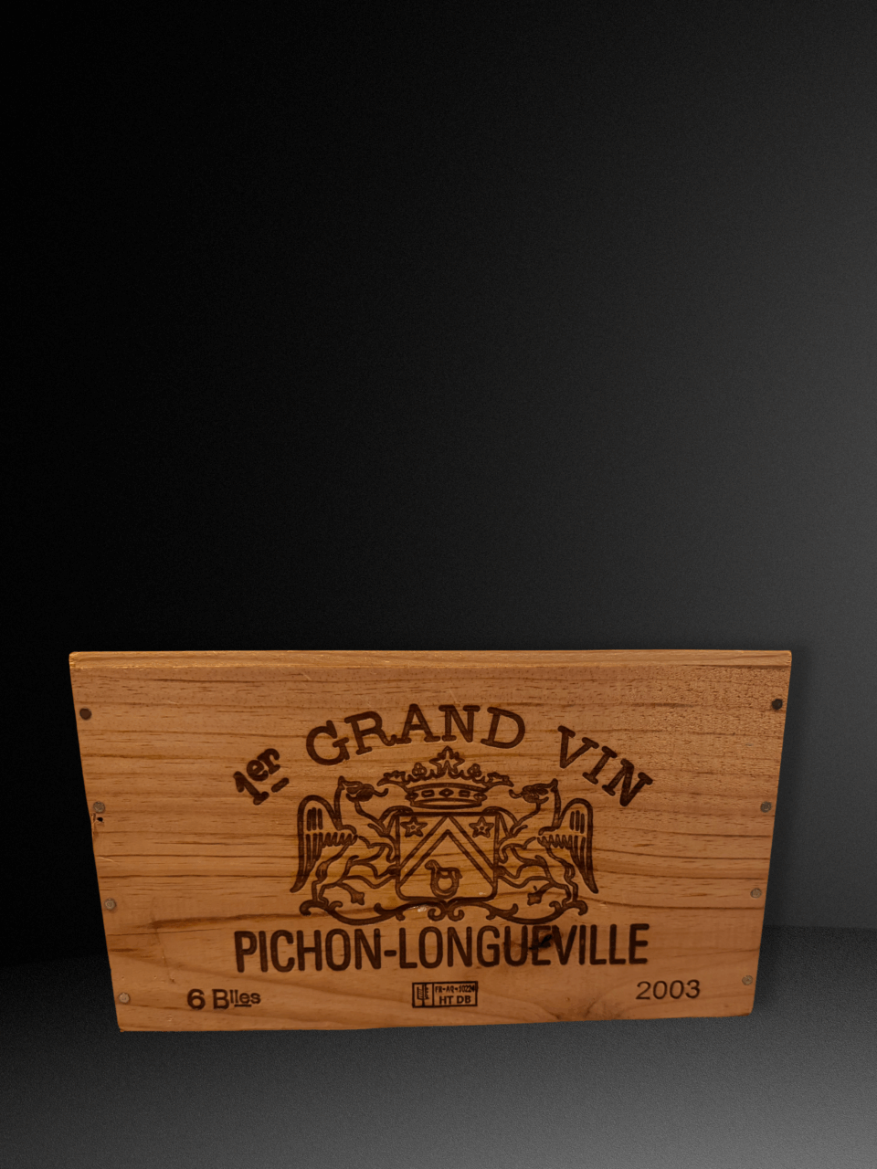 Chateau Pichon Baron, 2003 6 Fl. OHK