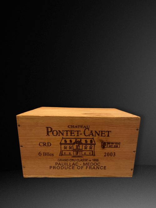 Chateau Pontet Canet, 2003 6 Fl. OHK