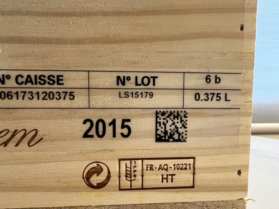 Chateau d'Yquem 2015, 6 halbe Fl. – Bild 3
