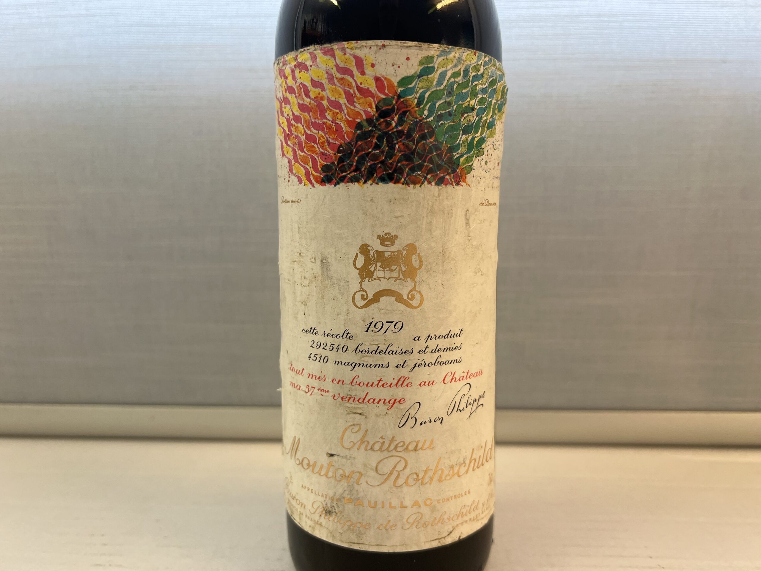 Chateau Mouton Rothschild 1979, 1 Fl.