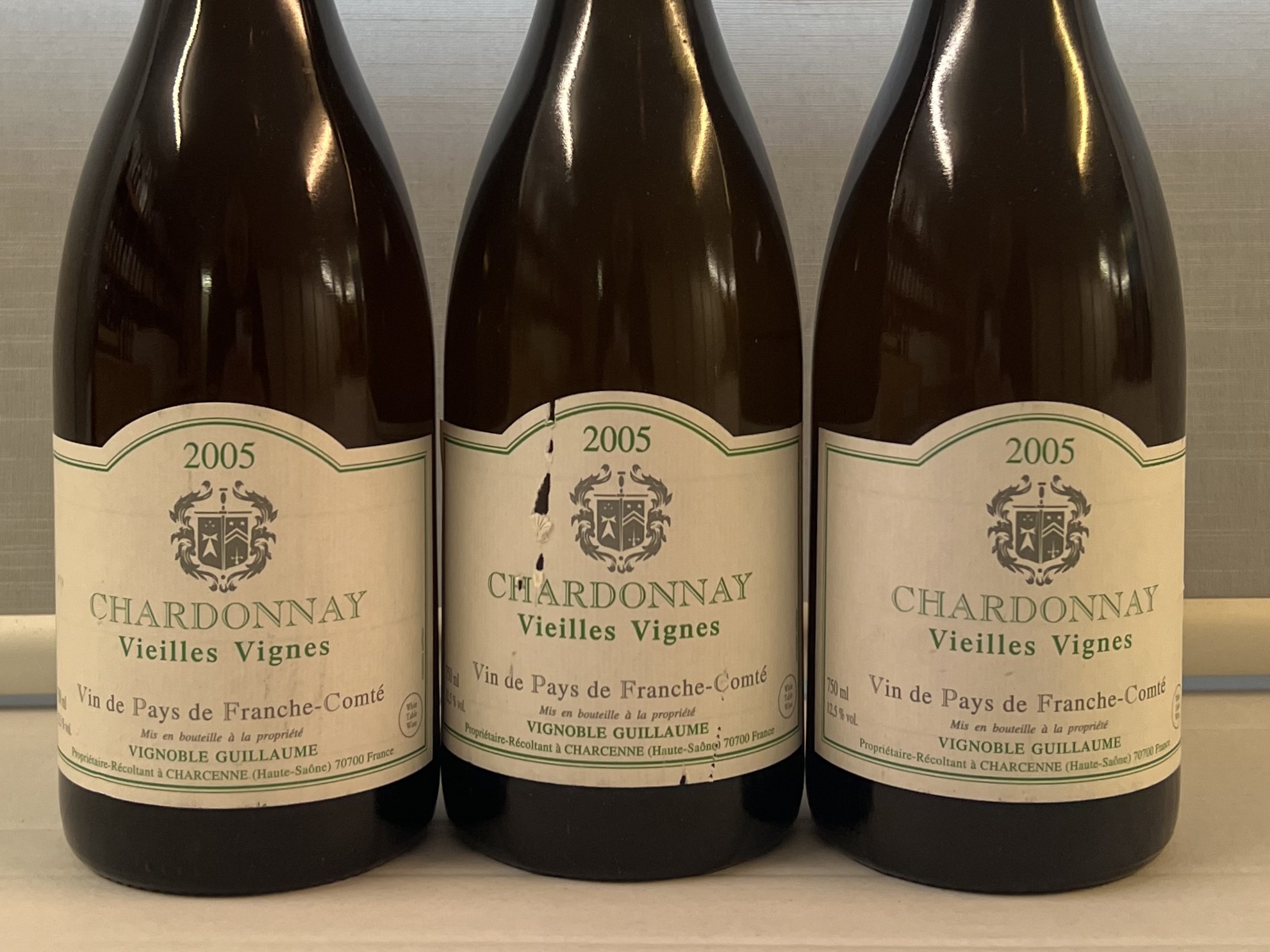 Chardonnay VV 2005, 3 Fl.