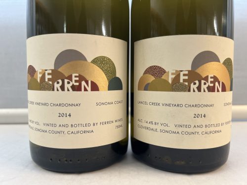 CHARDONNAY LANCEL CREEK VINEYARD 2014, 2 Fl.