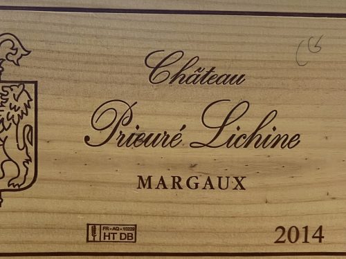 Chateau Prieure Lichine 2014, 12 Fl. OHK
