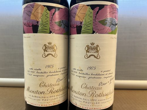 Chateau Mouton Rothschild 1975, 2 Fl.