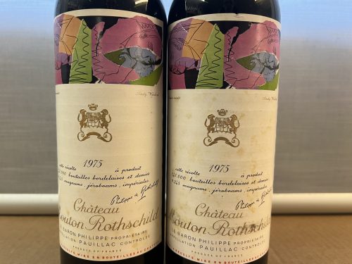 Chateau Mouton Rothschild 1975, 2 Fl.
