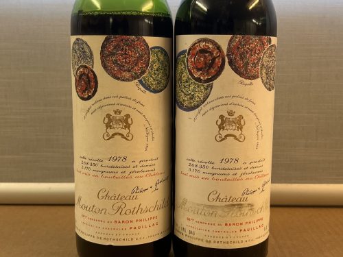Chateau Mouton Rothschild 1978, 2 Fl.