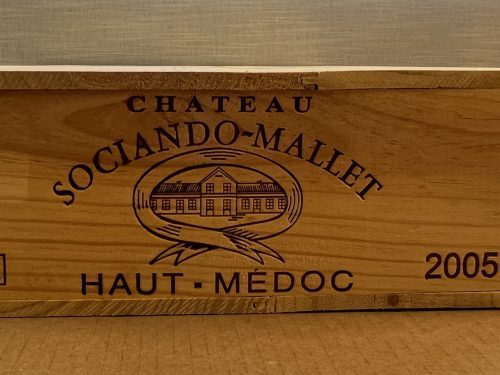 Chateau Sociando Mallet 2005, 6 Fl. OHK