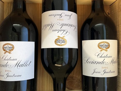 Chateau Sociando Mallet 2005, 3 Magnum OHK