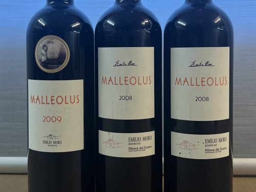 3er Lot Malleolus 2008, 2009, 3 Fl.