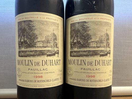 Moulin Duhart Milon 1998, 2 Fl.