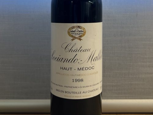 Chateau Sociando Mallet 1998, 1 Fl.