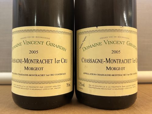 Chassagne Montrachet, Morgeot 2005, 2 Fl.