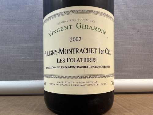 Puligny Montrachet, Les Folatieres 2002, 1 Fl.