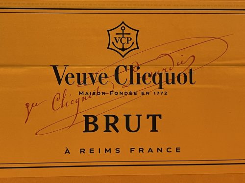 Veuve Cliquot Ponsardin yellow label, 6 Fl.