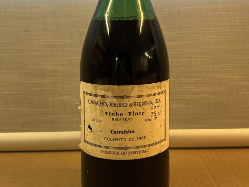 CarvalhoVinho Tinto, Ribatejo 1955, 1 Fl.