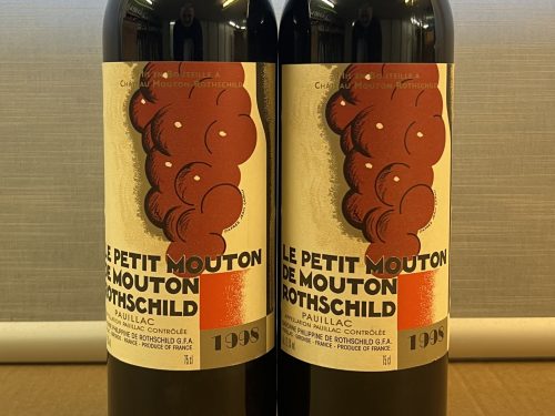 Chateau Le Petit Mouton 1998, 2 Fl.
