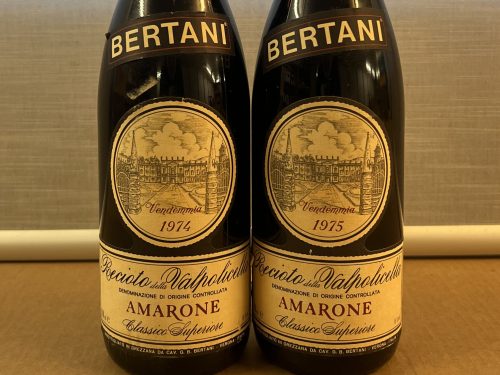 Bertani / Amarone della Valpolicella 1974/1975, 2 Fl.