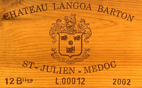 Chateau Langoa Barton 2002, 12 Fl. OHK