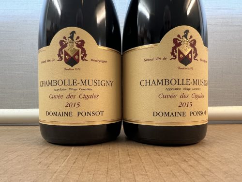 Chambolle Musigny Cuvee Cigales 2015, 2 Fl.