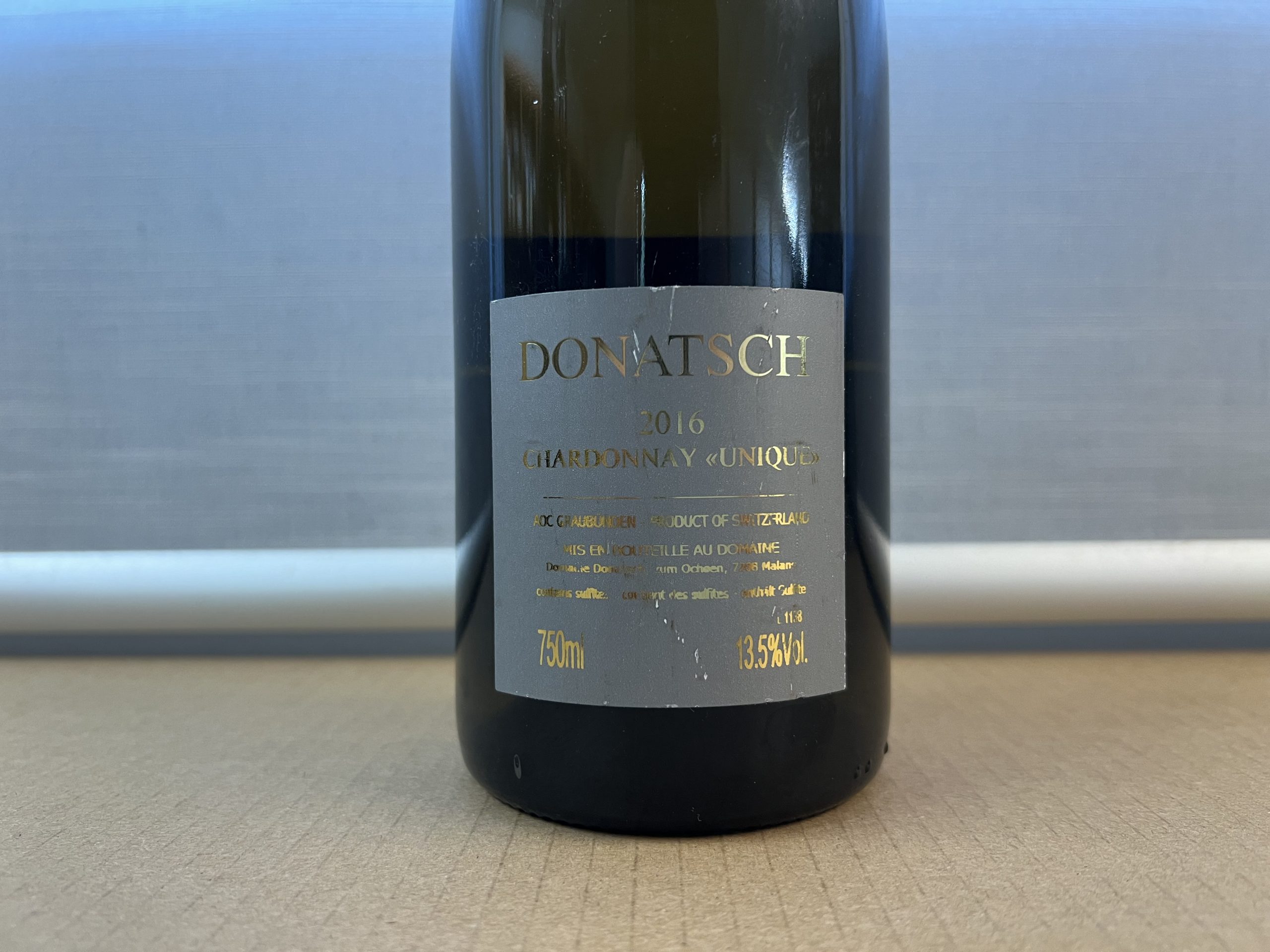 Donatsch Unique Chardonnay 2016, 1 Fl. – Bild 3