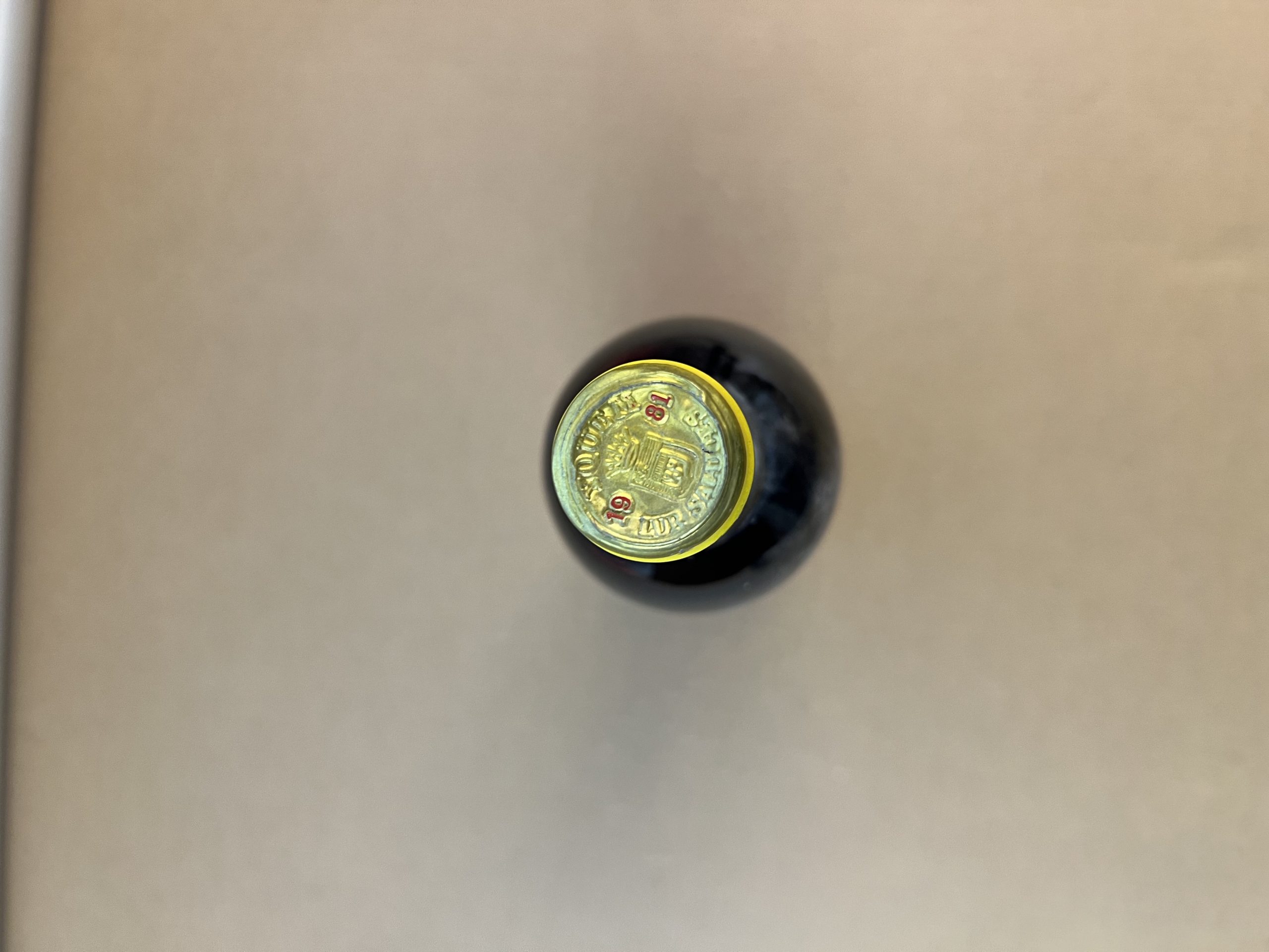 Chateau d'Yquem 1981, 1 Fl. – Bild 3