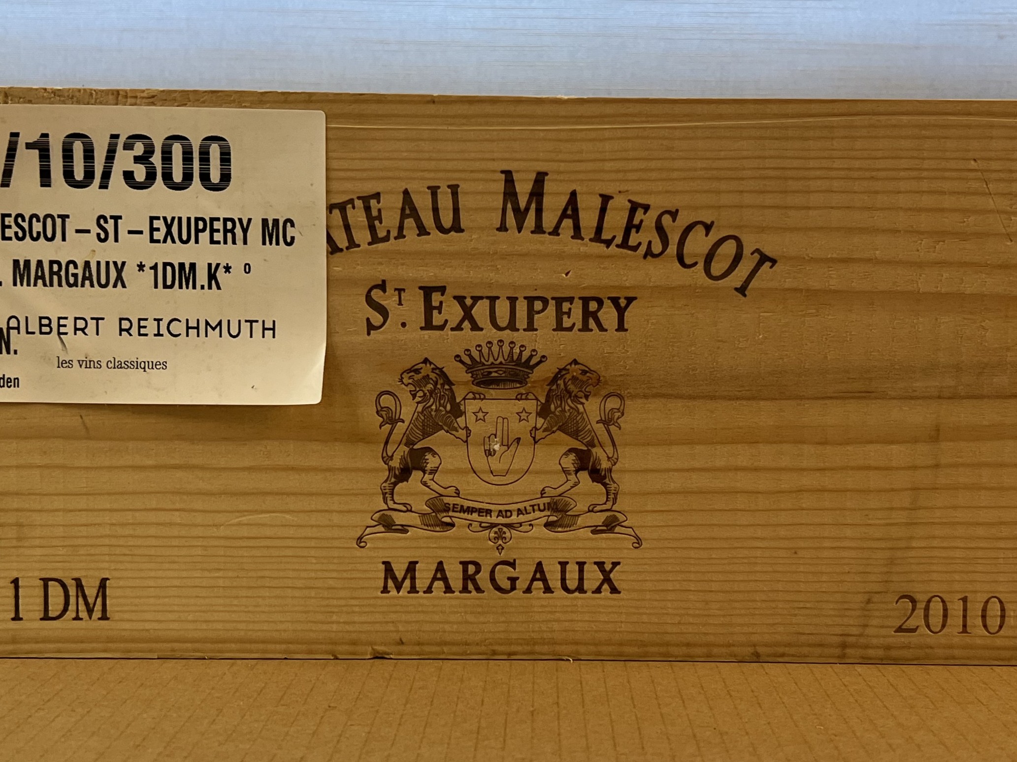 Chateau Malescot St. Exupery 2010, 1 DMG OHK