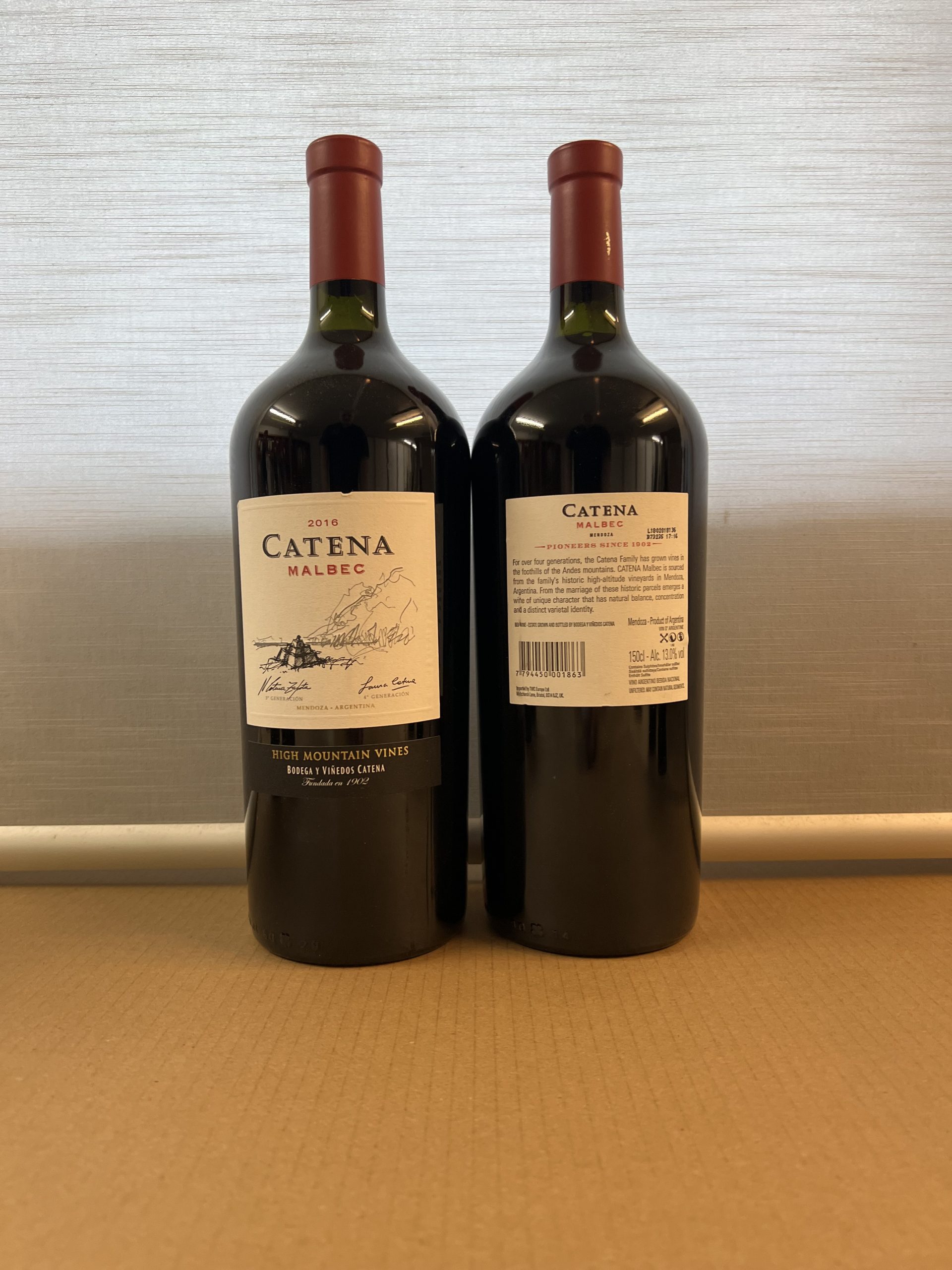 Catena Malbec 2016, 2 Magnum – Bild 3
