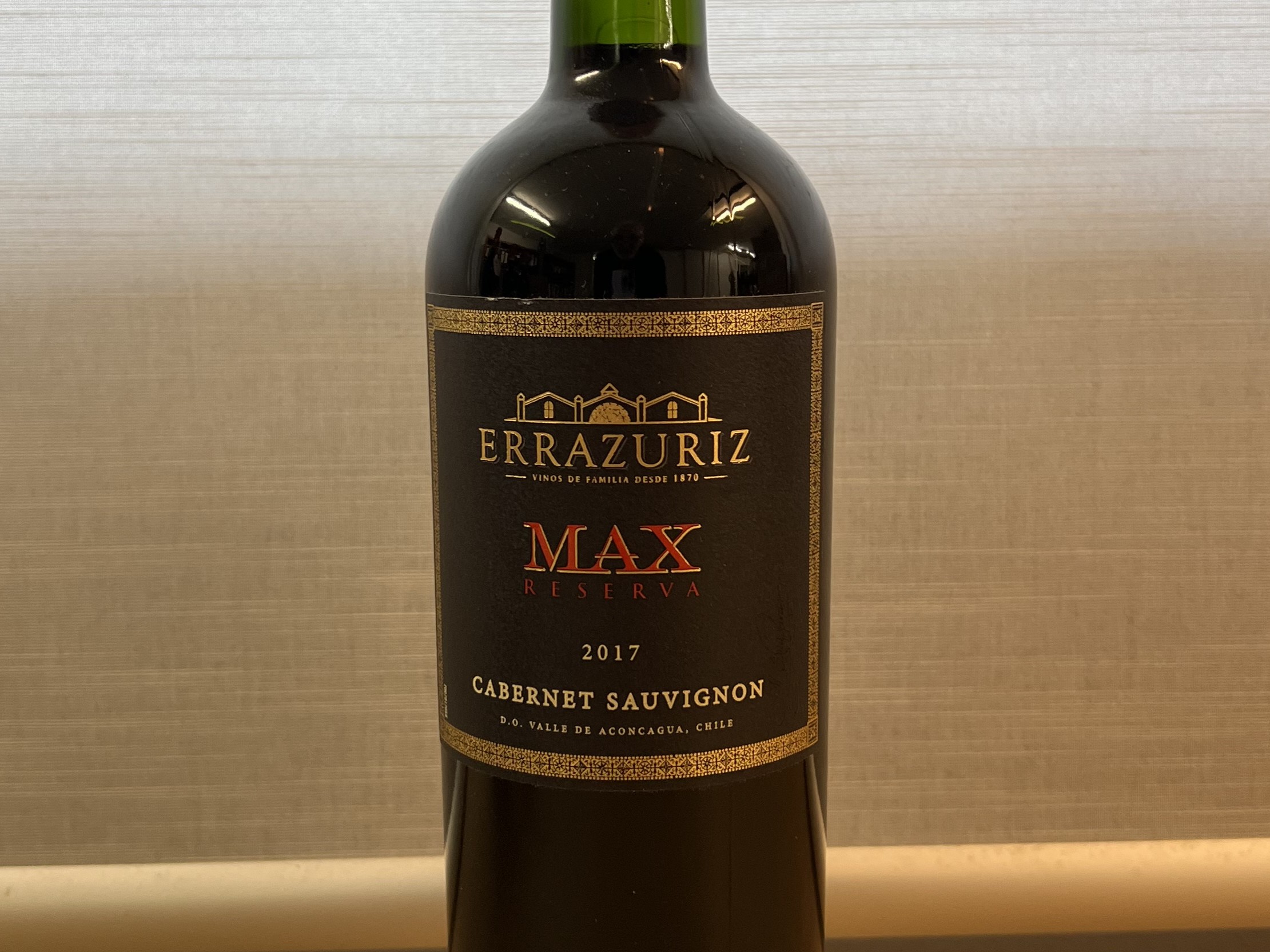 Max Reserva 2017, 1 Fl.
