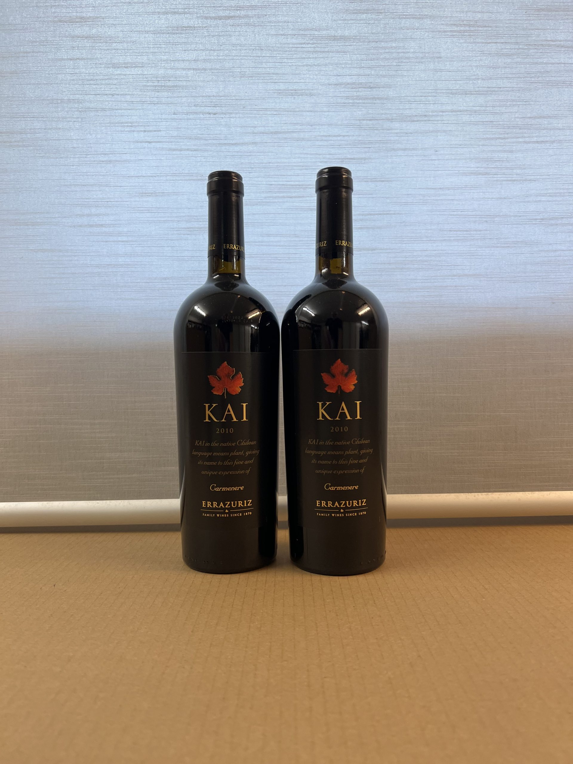 Kai Carmenere 2010, 2 Fl. – Bild 2