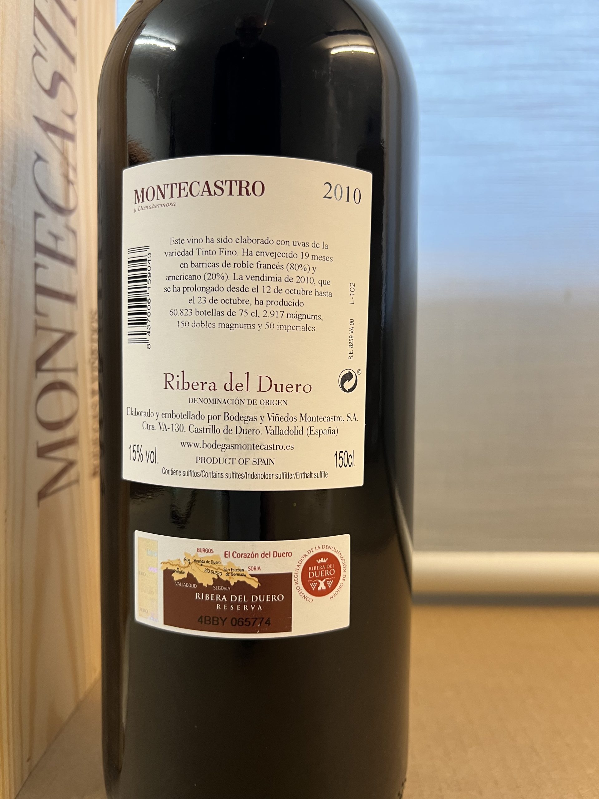 Montecastro Reserva 2010, 1 Magnum OHK – Bild 4