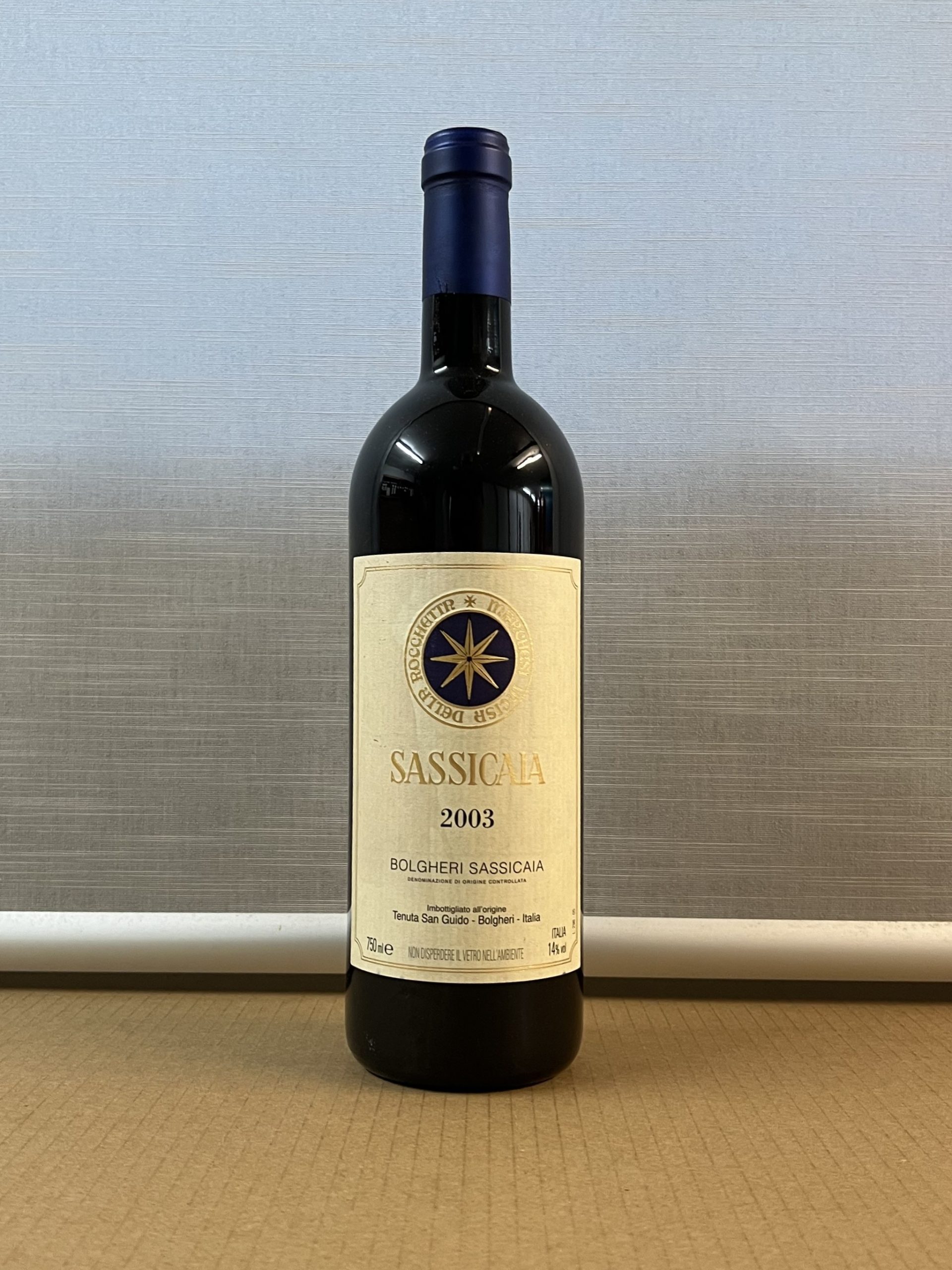 Sassicaia 2003, 1 Fl. – Bild 2