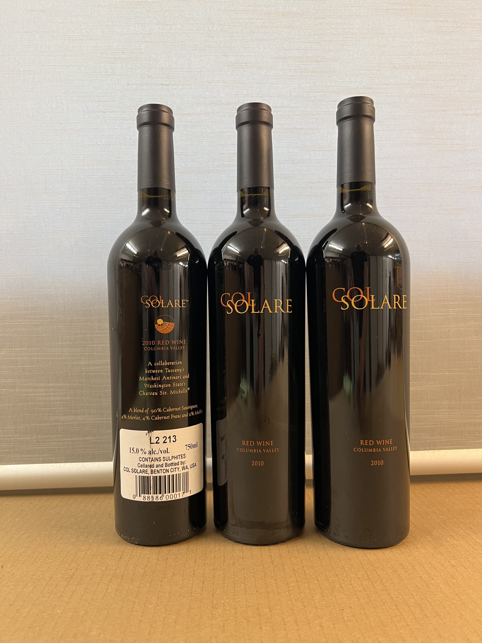 Col Solare, Red Wine 2010, 3 Fl. – Bild 3