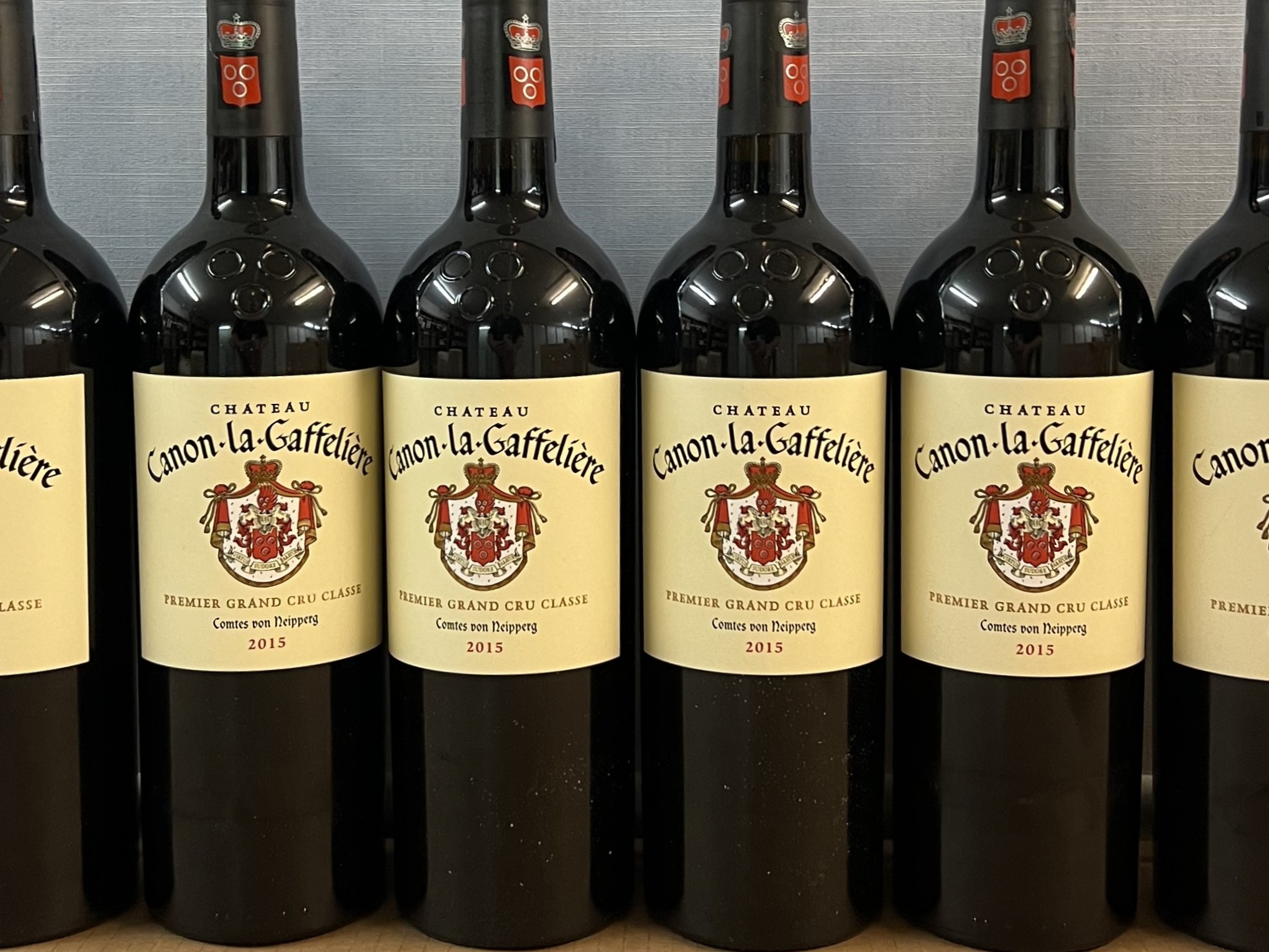 Chateau Canon La Gaffeliere 2015, 6 Fl.
