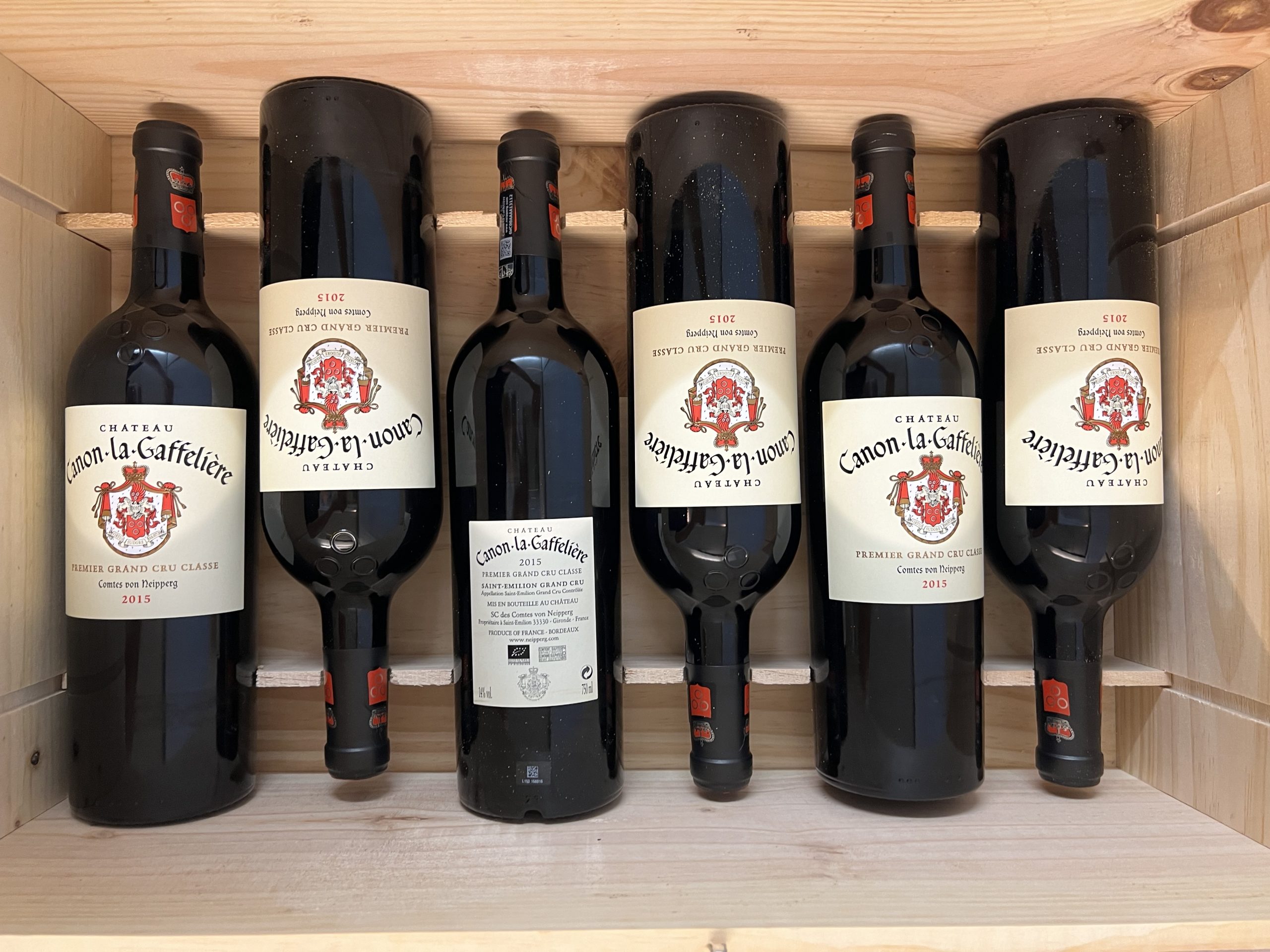 Chateau Canon La Gaffeliere 2015, 6 Fl. OHK – Bild 3