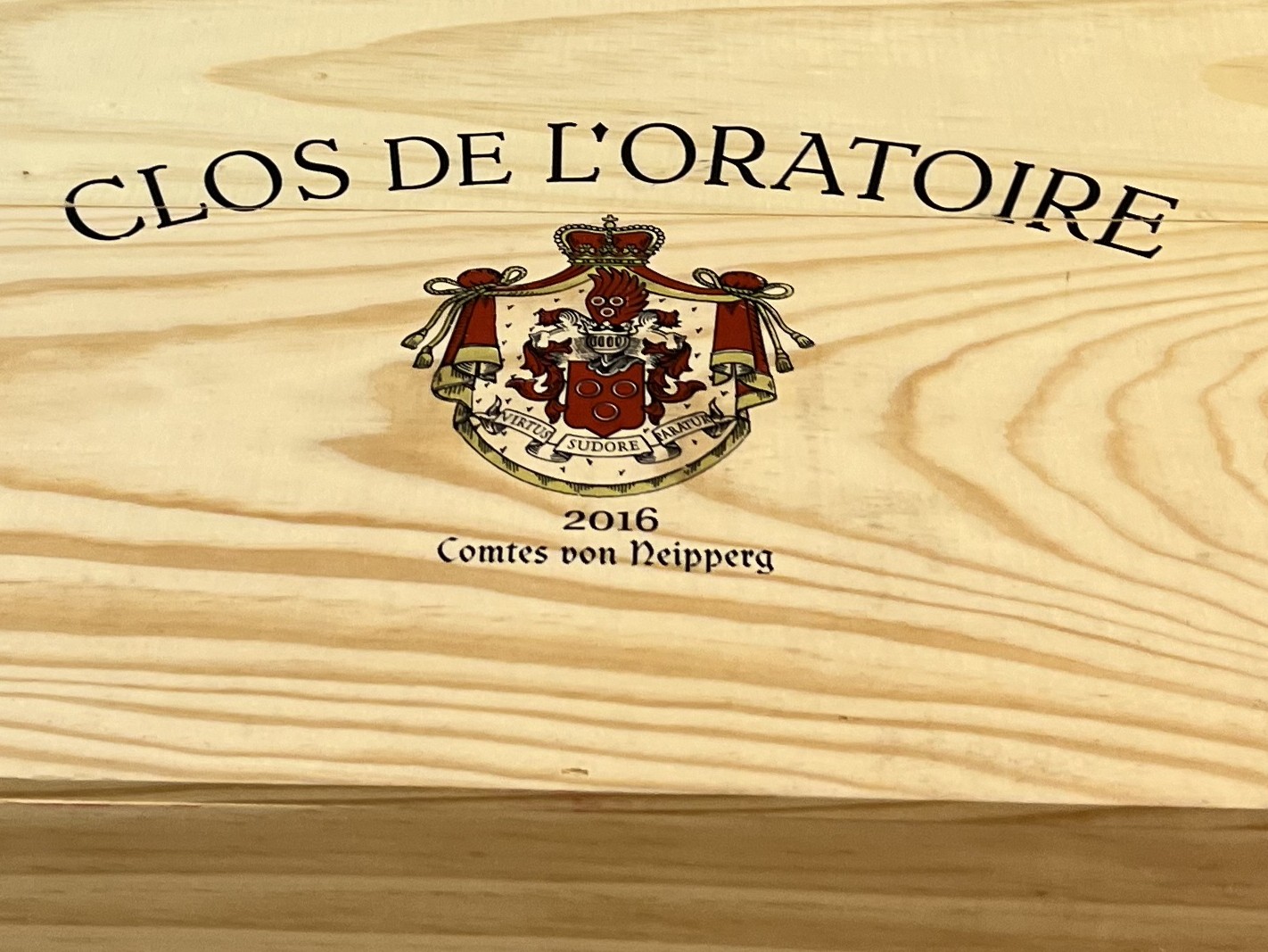 Clos de l'Oratoire 2016, 6 Fl. OHK