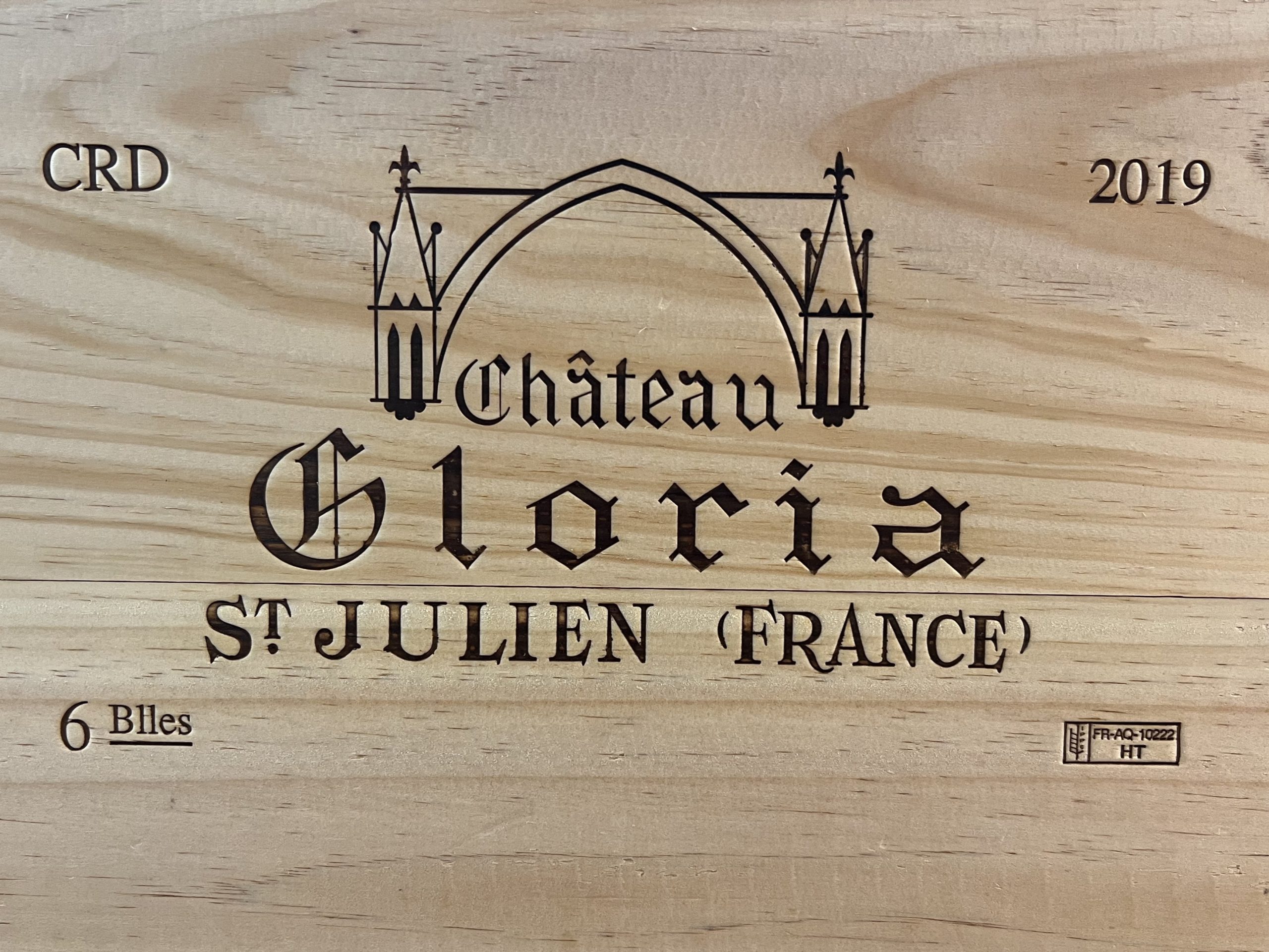 Chateau Gloria 2019, 6 Fl. OHK
