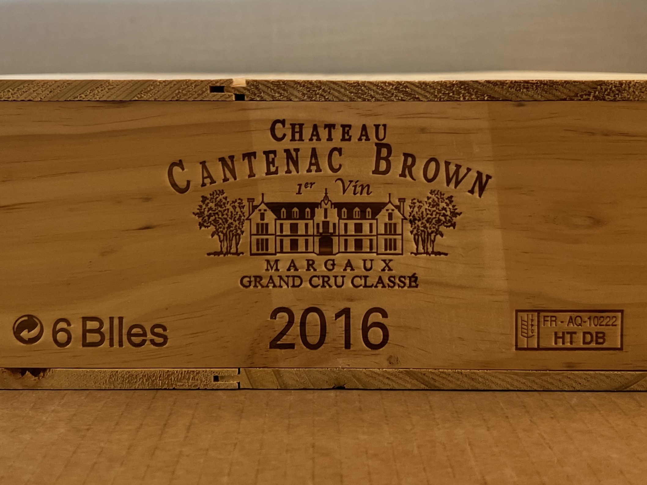 Chateau Cantenac Brown 2016, 6 Fl. OHK